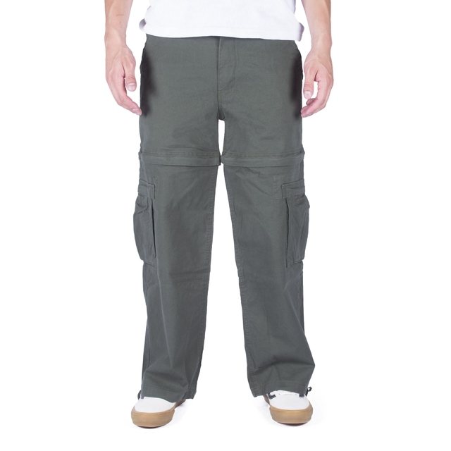 Pantalon Cargo Efecto Uno Desmontable Timeless Verde (Eu242203) thumbnail 2