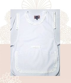 Ponchito Blanco niñas y niño