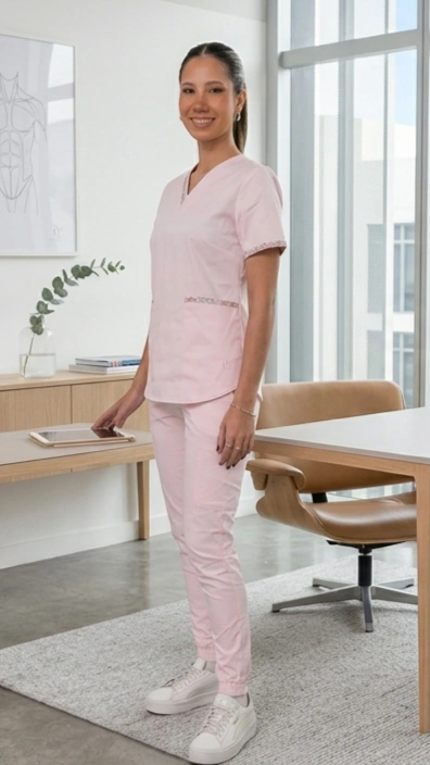 Ambos spandex dama cargo con puño LyJ Uniformes — imagen 8