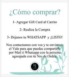 Gift Card $100.000 - comprar online
