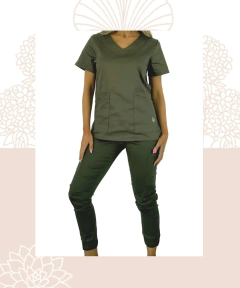 Ambos Spandex con Pantalón Cargo - comprar online