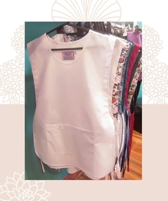 Ponchito Blanco niñas y niño - LyJ Uniformes