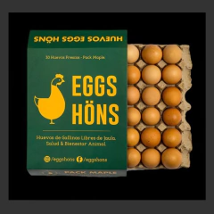 Huevos Egg Hons Gallinas Libre de Jaula MAPLE