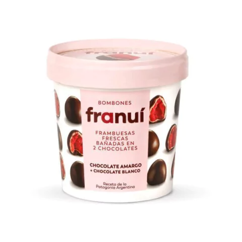 Franui Chocolate Semiamargo y Chocolate blanco