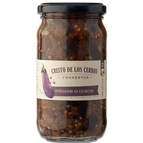 Berenjenas en escabeche Cristo De Los Cerros 310G