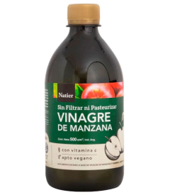 Vinagre de Manzana + Vit C 500ml Natier