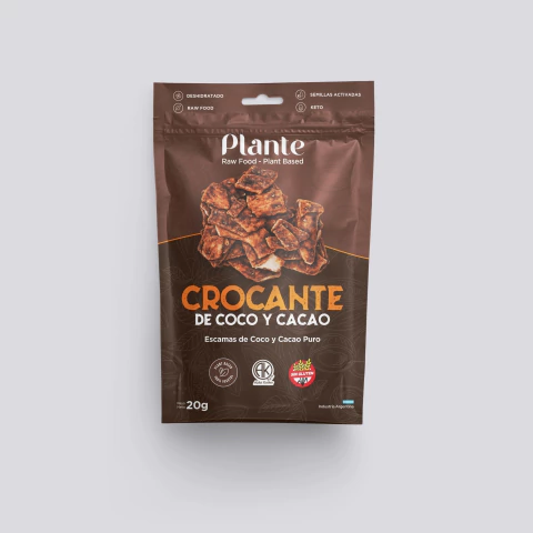 PLANTE Raw Food Crocante de Cacao doypack 20g