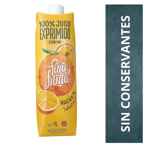 Jugo De Naranja Salustiana Pura Frutta 1l