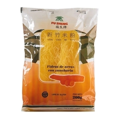 Fideos de Arroz con Zanahoria Fu Sheng Sin Tacc