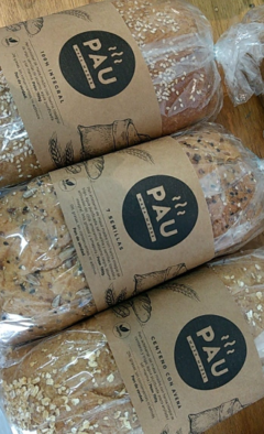 Pan de Molde Artesanal PAU 7 semillas Masa Madre 700G