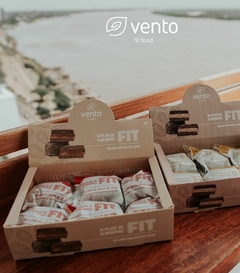 Alfajor Keto de Almendras Relleno de Pasta de Maní 1u Vento