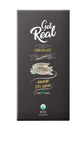 Chocolate Amargo al 73% Get Real 70g