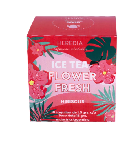 ICE TEA FLOWER FRESH HIBISCUS HEREDIA