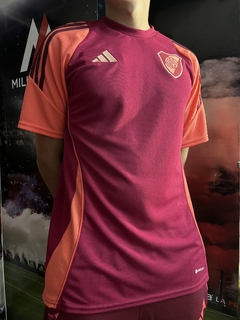 Remera de Piqué River Plate Manga Combinada - comprar online
