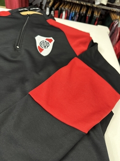 Buzo deportivo River Plate medio cierre - comprar online
