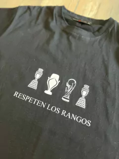 Remera de Algodon "Respeten los Rangos" en internet