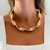 CHOKER LUXO DOURADA CL94 - ERK Acessórios- Brincos | Anéis | Colares | Acessórios da moda.