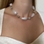 CL677 - COLAR CHOKER ISIS FOLHEADO na internet