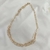CL57 - CHOKER ESCAMA FOLHEADO A OURO - comprar online