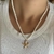 ARRAIA -- COLAR CHOKER MIÇANGAS ESTRELA CL104 - ERK Acessórios- Brincos | Anéis | Colares | Acessórios da moda.