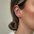 PI27D PIERCING ENCAIXE MICROZIRCONIA 2 FOLHEADO OURO 18K