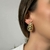 SALE ERK- BR331D - PAR DE BRINCOS SEMI GOTA MARTELADA