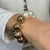 PL136 - PULSEIRA DUO PÉROLA DOURADO