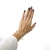 PL183D - HAND PALM BEYONCE FOLHEADO A OURO