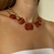CL720 - COLAR BOHO BRUNA FOLHEADO - comprar online