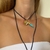 CL725 - CORDÃO BOHO BIA AMULETO - ERK Acessórios- Brincos | Anéis | Colares | Acessórios da moda.