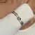PL188 - BRACELETE TREVO DUPLO LINHA PREMIUM - comprar online