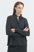 CAMISA EN PIMA PERUANO Y PECHERA ALFORZADA NEGRO - comprar online