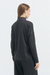 CAMISA EN PIMA PERUANO Y PECHERA ALFORZADA NEGRO - GVG Grace Gaviglio | Shop Online Moda Mujer