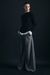 SWEATER CASHMERE 100% CUELLO REDONDO NEGRO - comprar online