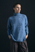 SWEATER POLERA OVERSIZE CREMA EN CASHMERE 100%