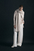 SWEATER CUELLO A LA BASE OVERSIZE ARENA MELANGE EN MERINO Y CASHMERE en internet