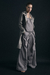 PANTALON OVER EN TAFETAN - GRIS - comprar online