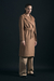 ABRIGO CRUZADO CON LAZO CAMEL - comprar online