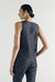 TOP ESCOTE V EN PURO LINO JEAN - GVG Grace Gaviglio | Shop Online Moda Mujer
