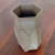Vaso Kengai Hexagonal 8 x 12cm Leaf
