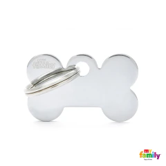 CHAPITA SMALL BONE CHROMED BRASS