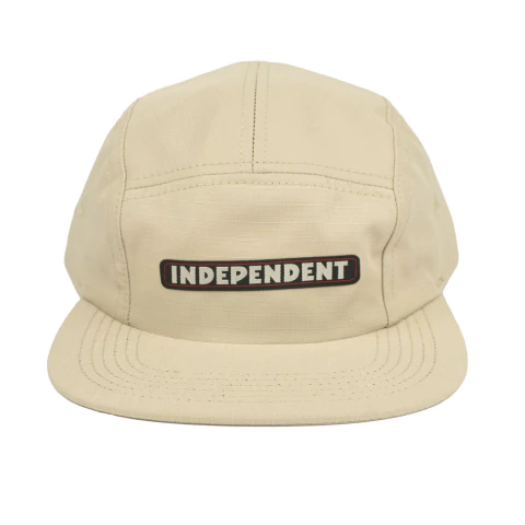 Boné Independent Five Panel Bar Logo Off White