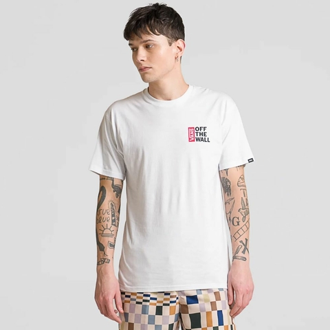 Camiseta Vans Off The Wall Branca