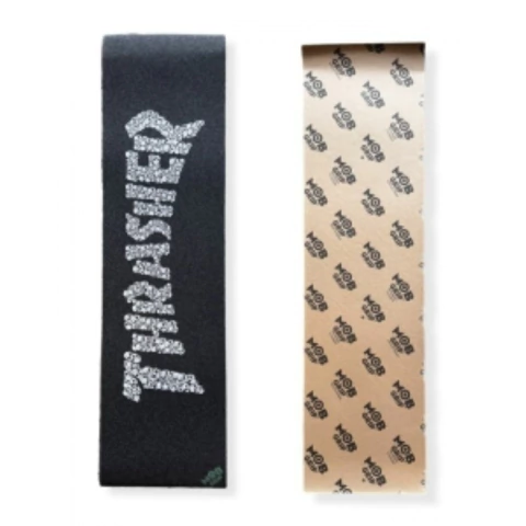 Lixa de Skate Mob Grip Thrasher Skulls