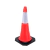 CONO VIAL 100CM SEMIFLEXIBLE NARANJA