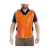 PONCHO NARANJA FLUO SIN REFLECTIVO