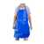 DELANTAL PVC 60X90 CM AZUL