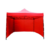 GAZEBO PLEGABLE 3X3 CON PAREDES ROJO