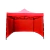 GAZEBO PLEGABLE 3X3 CON PAREDES ROJO