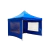 GAZEBO PLEGABLE 3X3 CON PARED Y VENTANA AZUL